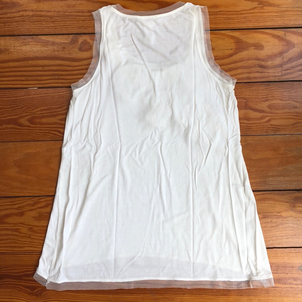 Kenar Cream Tank Top - Picture 4 of 5